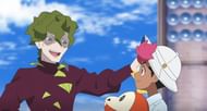Roy and Brassius lose but aim to get stronger in Pokemon Horizons Episode 55 (Image via The Pokemon Company)